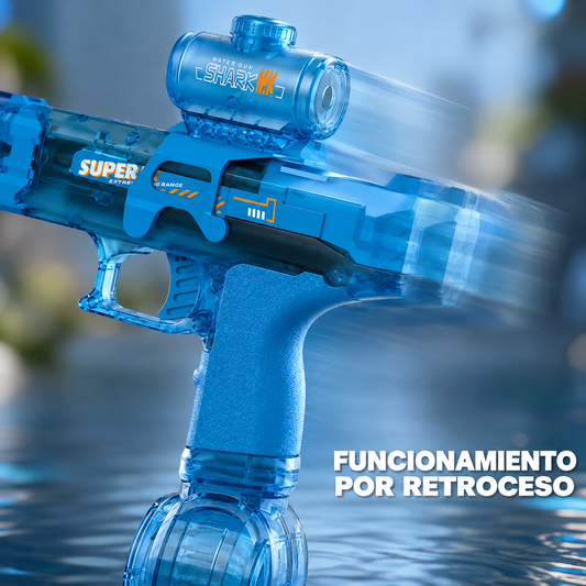 Pistola de agua eléctrica LED